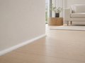 Junquillo MDF Prepintado Blanco 15 × 15 × 2400 mm