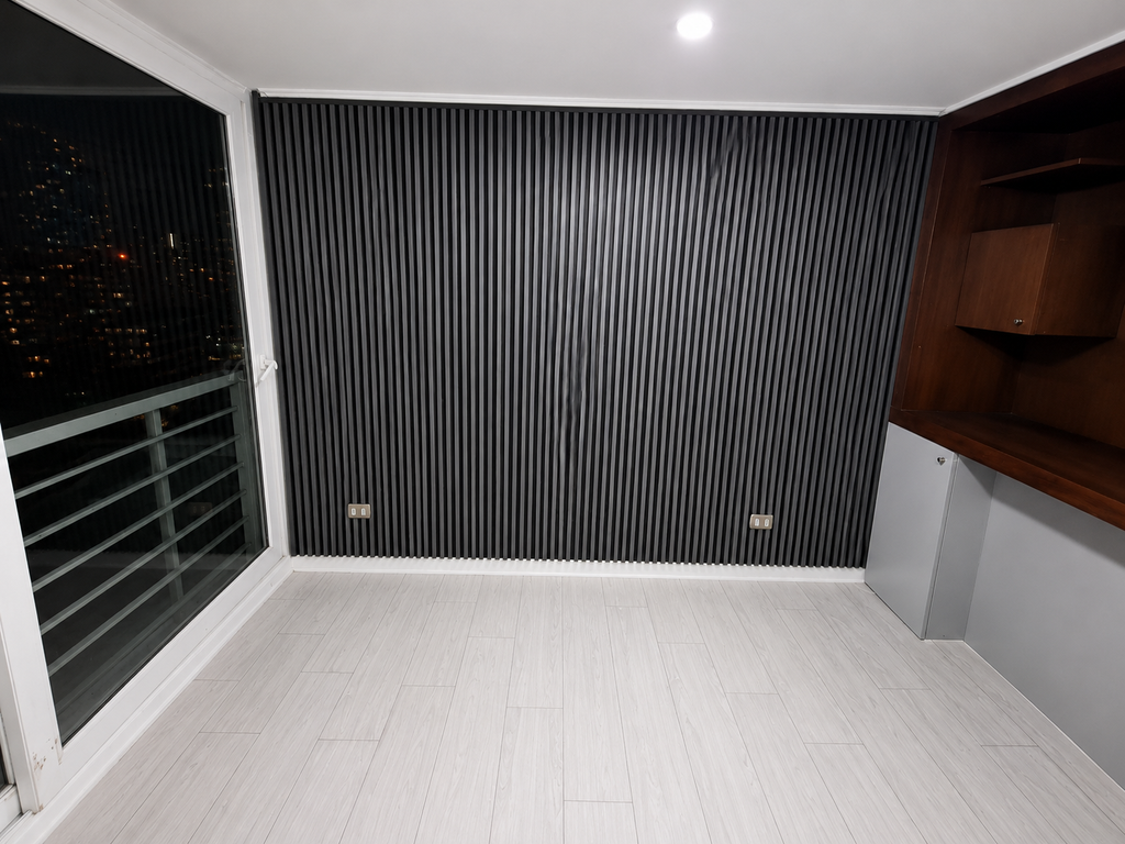 Piso Laminado Gris Nórdico 8 mm