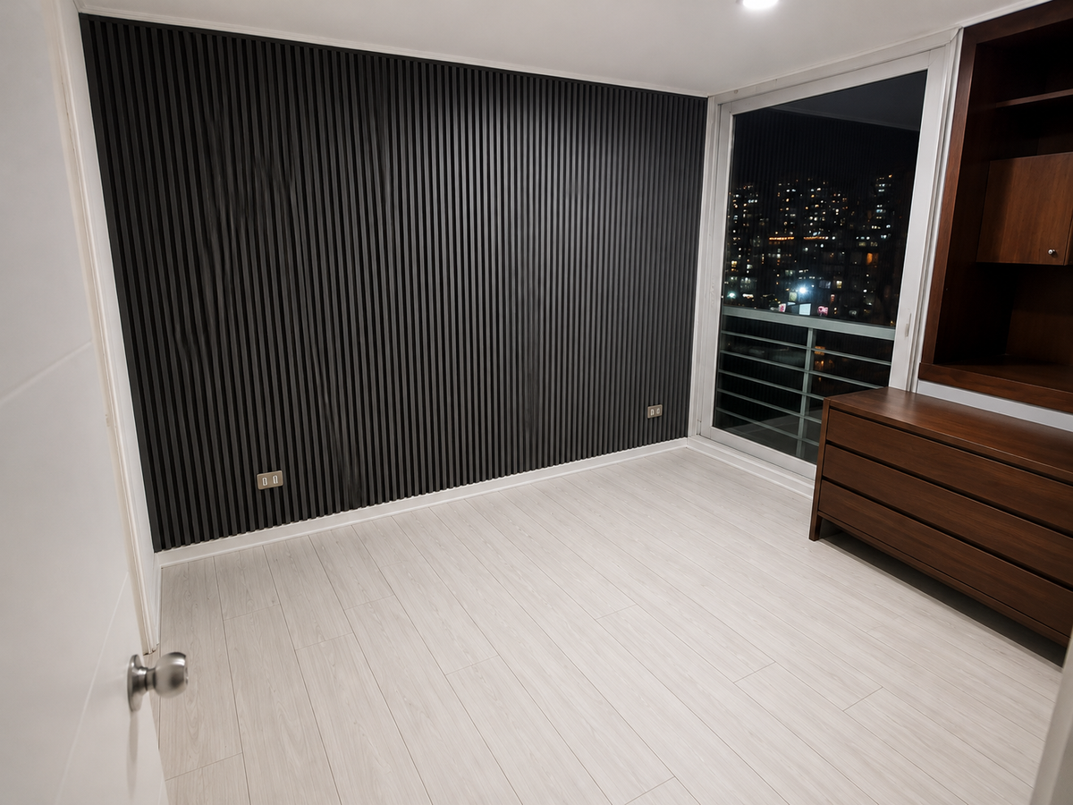 Piso Laminado Gris Nórdico 8 mm