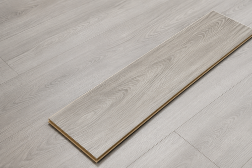 Piso Laminado Gris Nórdico 8 mm